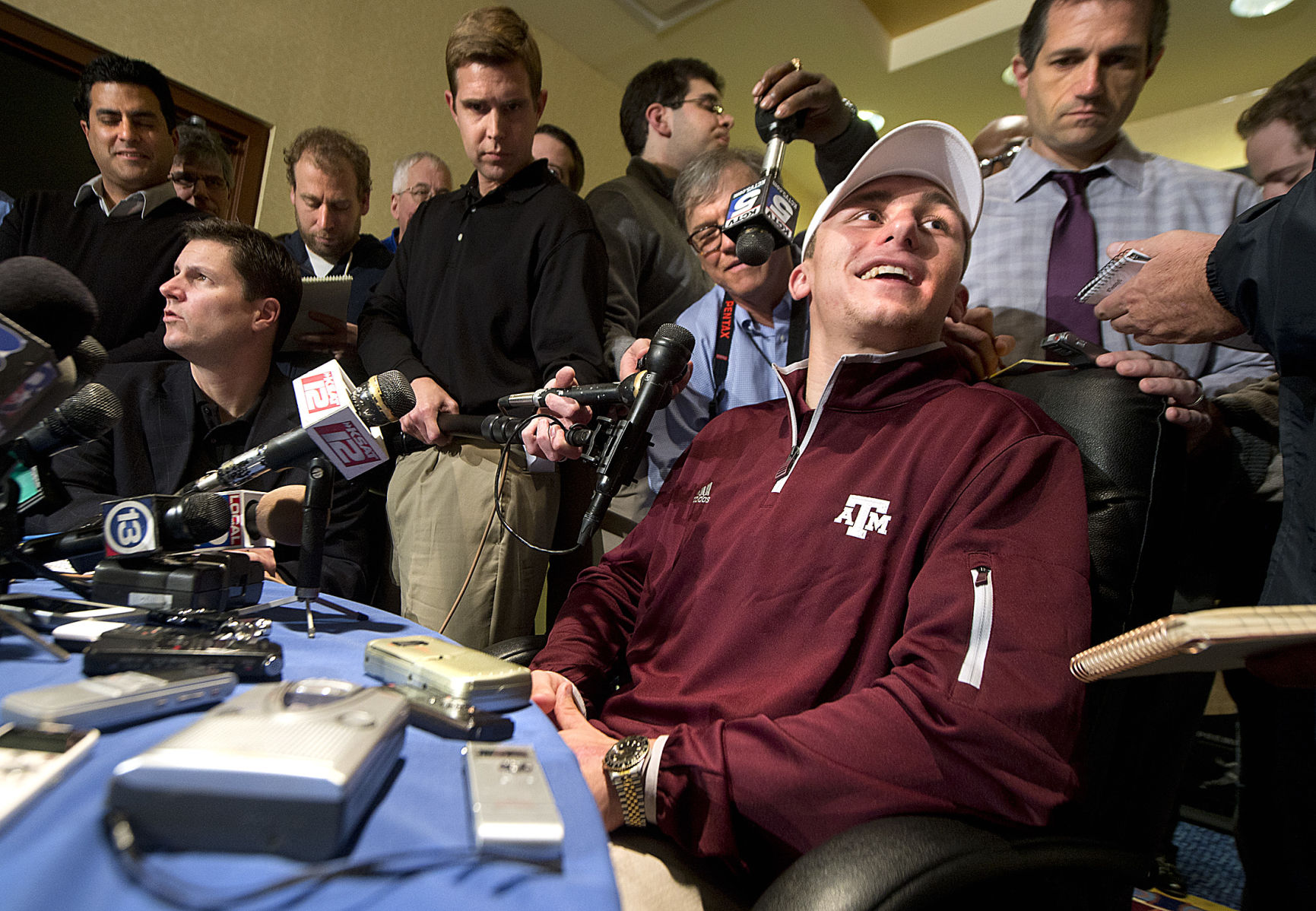 Johnny Football 'thankful' to experience Hesman process